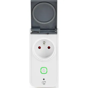 Elektrická zásuvka SmartLife Chytrá Zásuvka Wi-Fi | IP44 | Měřič výkonu | 3680 W | Francie / Typ E (CEE 7/6) | -30 - 40 °C | Android™ / IOS | Bílá / Šedá (SmartLife Chytrá Zásuvka Wi-Fi | IP44 | Měřič výkonu | 3680 W )