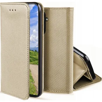 Pouzdro na mobilní telefon Flipové pouzdro Radian pro Samsung Galaxy A13 5G zlaté