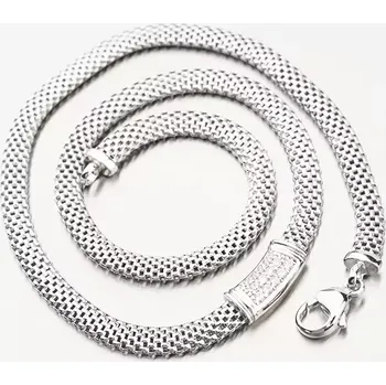 Náhrdelník Náhrdelník - stříbro 925 se zirkony N1902537-2196-SLX délka 43 cm