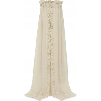 Nebesa nad postýlku Nebesa nad postýlku Vintage 280x155 cm s volánkem Nugátová Jollein