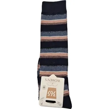 Dámské punčochy Dámské podkolenky Proužky Lurex - 35-40 / tmavě modrá