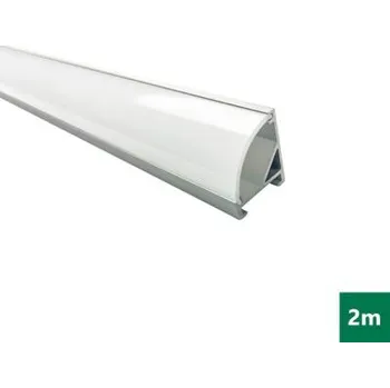 LED lišta AL profil FKUMAG90 pro LED bez plexi, 2m, elox (AL profil FKUMAG90 pro LED )
