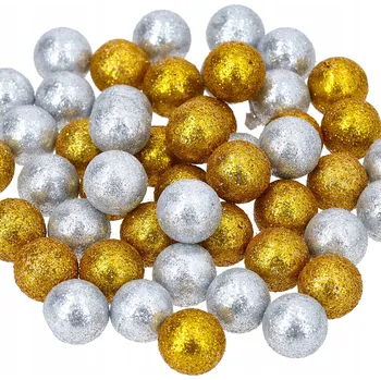 Vánoční dekorace Polystyrenové Kuličky Ozdobné Baňky na Stromeček Dekorace Vánoční Vánoční Koule