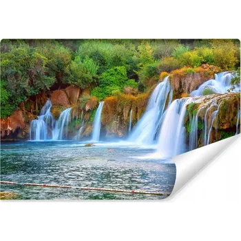 Fototapeta Fototapeta Krajina Chorvatsko VODOPÁD 3D 368x254