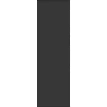 Roleta Zatemňovací roleta černá 45x130 cm Šířka látky 40,7 cm