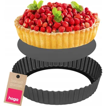 Obraz Forma na koláč (quiche) Hoga s vyjímatelným dnem, 26 cm, kovová, nepřilnavá