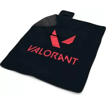 deka Sablio Plážová deka VALORANT Black: 200x140 cm