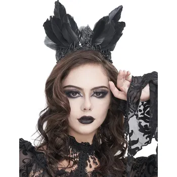 Čelenka korunka DEVIL FASHION - Black