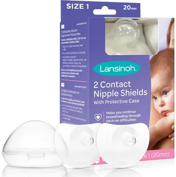 LANSINOH Chránič na bradavky kontaktní 2 x 20mm
