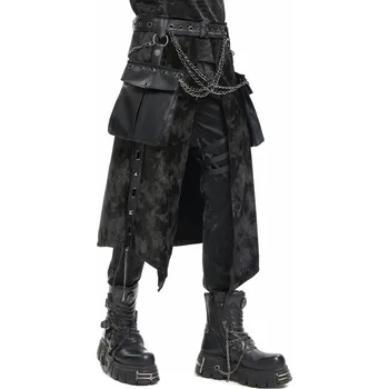 Dámská sukně kilt pánský DEVIL FASHION - Gothic Cheongsam - L-XL