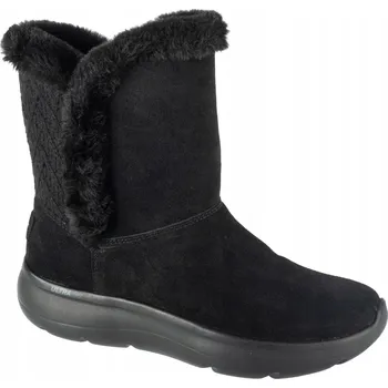 Dámská zimní obuv Dámské zimní boty - Skechers On-The-GO Encore - Snow 144870-BBK vel.36