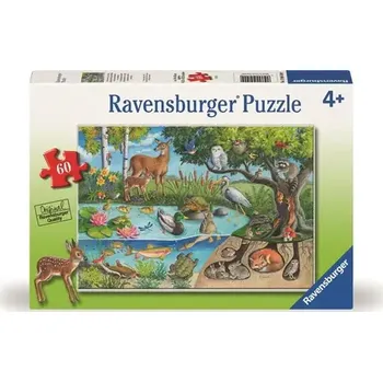 Puzzle Ravensburger Puzzle: Zvířata na zemi i pod ní - tajemství přírody (120041009)