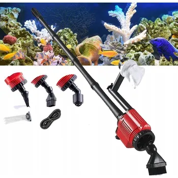Vysavač ELEKTRICKÝ VYSAVAČ DO AKVÁRIA SADA 1800L/H PRO ČIŠTĚNÍ AKVÁRIA