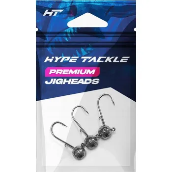 Rybářský háček Hype Tackle Premium Kulaté Jigové Hlavičky 1/0 5g 3ks