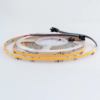 LED osvětlení Digitální LED pásek COB Digital IC 4000K 12W 24VDC IP20 bílá neutrální