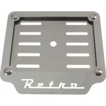 Držák SPZ RÁMEČEK POD REGISTRAČNÍ ZNAČKU RETRO, KOVOVÝ (427)