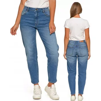 Dámské džíny Dámské džíny Moraj střihu "mom jeans", světle modré, velikost 36
