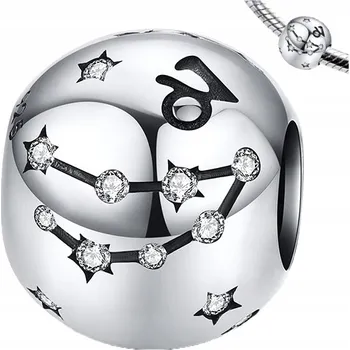 Přívěsek Přívěsek CHARMS S925 korálek ZNAMENÍ ZVĚROKRUHU KOZOROH beads