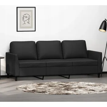 Pohovka Pohovka VidaXL 200 x 77 cm černá