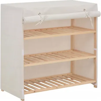 Botník Botník Greatstore 79 x 80 x 40 cm bílá