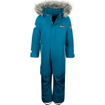 Chlapecká bunda Sněhová kombinéza pro holky/chlapce Trollkids Kids Kirkenes Snowsuit nepromokavá modrá (387-174) 98