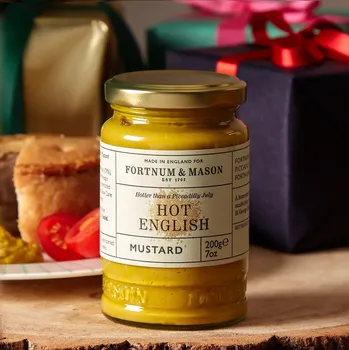 Hořčice FORTNUM & MASON pálivá anglická hořčice HOT ENGLISH MUSTARD 200g