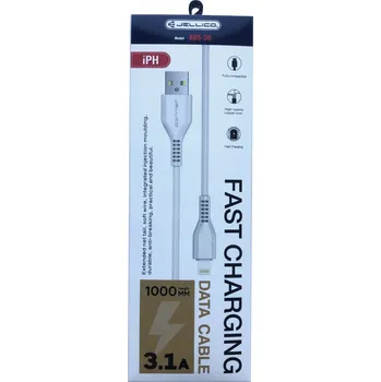 Datový kabel Kabel Apple USB - Apple Lightning 1 m bílý