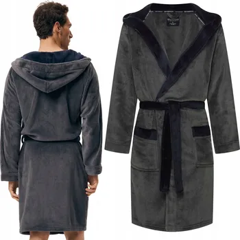 Dámský župan Župan Henderson 43377 Natch 90X M (38) šedý