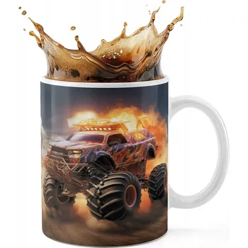 KERAMICKÝ HRNEK 330ML S POTISKEM - AUTO MONSTER TRUCK