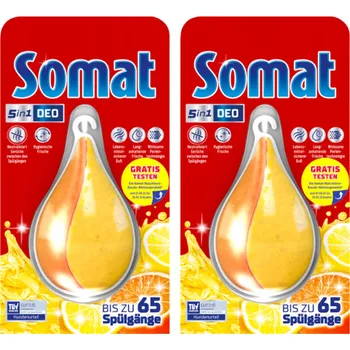 Somat Deo Duo-Perls Lemon Osvěžovač do Myčky Nádobí 17g x3