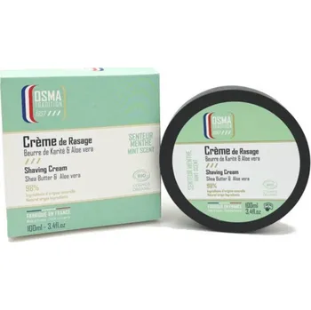 Osma Tradition Cosmos Organic Mint krém na holení 100 ml