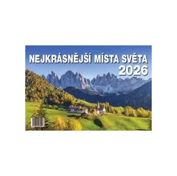 Kalendář Nejkrásnější místa světa 2026