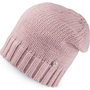 Čepice Zimní čepice unisex, velké, 3 pudrová