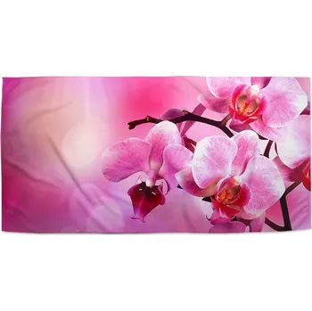 Osuška Sablio Ručník Květy orchideje - 30x50 cm
