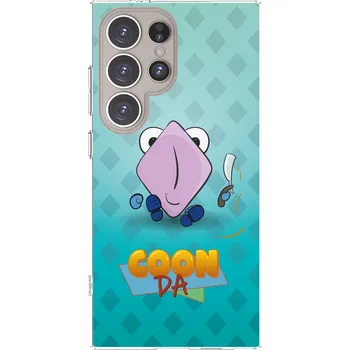 Pouzdro na mobilní telefon Picasee silikonový průhledný obal pro Samsung Galaxy S24 Ultra S928B 5G - COONDA holátko - světlá