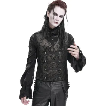 Pánská bunda vesta pánská DEVIL FASHION - Gothic - 3XL