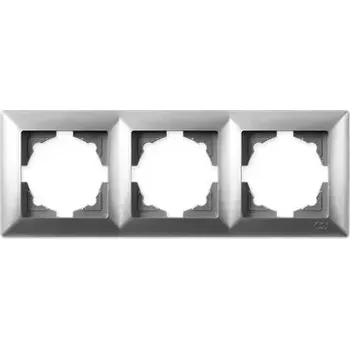 Visage Ambience třírámeček, stříbrný