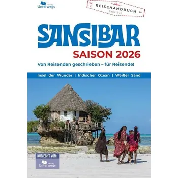 Cestování Unterwegs Verlag Reiseführer Sansibar - Schlegel, Thomas [DE] (2025, Brožovaná, Unterwegsverlag)