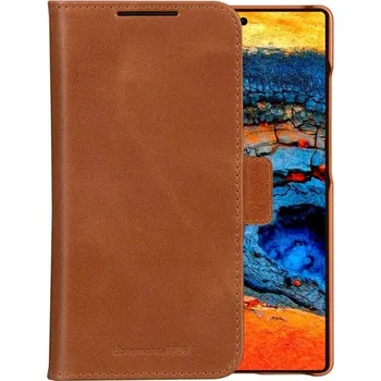 Pouzdro na mobilní telefon DBRAMANTE LYNGE SAMSUNG S25 ULTRA - HNĚDÁ