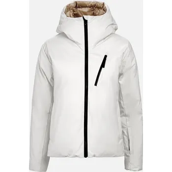 The Mountain Studio oboustranná péřová bunda W. PERTEX REVERSIBLE TECNO DOWN JACKET ZIMA BRINDLE-WHITE ALYSSUM S Dámské