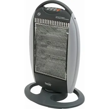 Teplovzdušný ventilátor Halogenové topení 400W/800W/1200W, s oscilací (FK 21 Halogenové topení 400W/800W/1200W, )