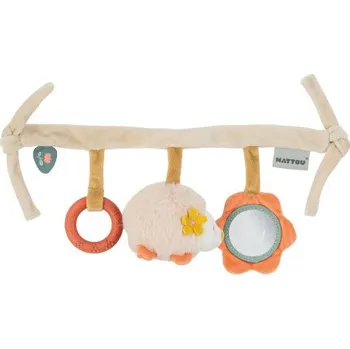 plyšák NATTOU Hračka na zavěšení ježek Zoe 32 cm Mila, Zoe & Lana