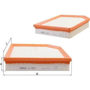Vzduchový filtr Vzduchový filtr MAHLE LX 4912