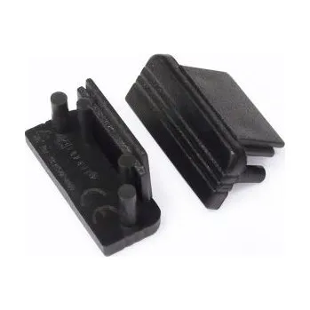 LED lišta Krytka profilu FKU11, pár, černá (Krytka profilu FKU11, pár, černá)