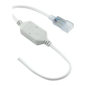 Příslušenství pro LED osvětlení Napájecí koncovka s usměrňovačem pro LED pásky na 230V DC bez síťové vidlice, max. 50 m (350 W) (Napájecí koncovka s usměrňovačem pro LED pásky na 230V DC bez síťové vidlice)