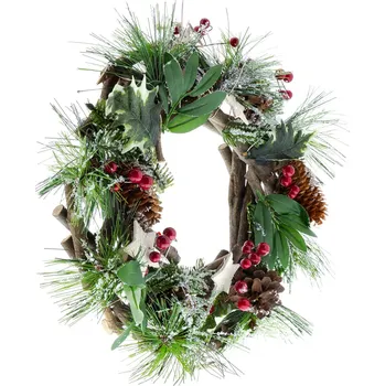 Vánoce RXL 357 věnec chvojí 20LED WW RETLUX (RXL 357 věnec chvojí 20LED WW )