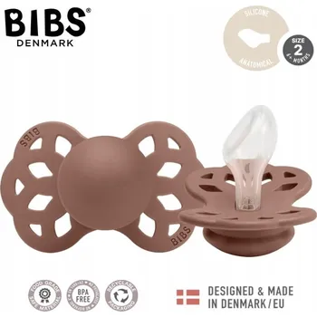 Anatomický Dudlík Bibs , ortodontický silikonový, 6 měsíců +