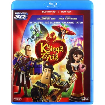 Blu-ray film Księga Życia Blu-ray 3D disk