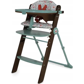 Dřevěná jídelní židlička, skládací Waffel 2 Cosatto - Lišky