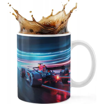 KERAMICKÝ HRNEK 330ML S POTISKEM - FORMULE F1 ZÁVODY SPORT